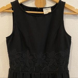 Pins and Needles UO Black Dress with Detail